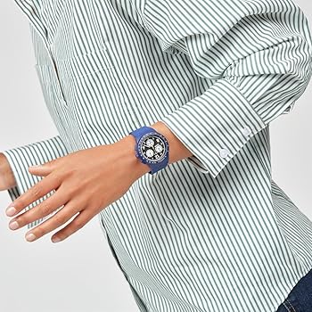 ジャンク☆NIXON、エンポリオアルマーニ 、FOSSIL、swatch、等8点 Amazon.com: Swatch Chrono 42 Unisex Watch Dress Stainless Steel